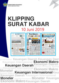 Kliping Surat Kabar, 10 Juni 2019