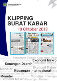 Kliping Surat Kabar, 10 Oktober 2019