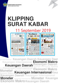 Kliping Surat Kabar, 11 September 2019