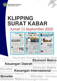 Kliping Surat Kabar, Jumat 11 September 2020