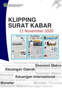 Kliping Surat Kabar, Rabu 11 November 2020