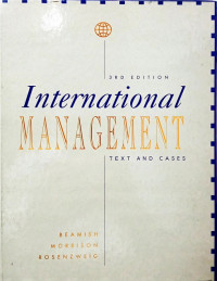 International management : text and cases