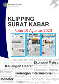 Kliping Surat Kabar, Rabu 19 Agustus 2020