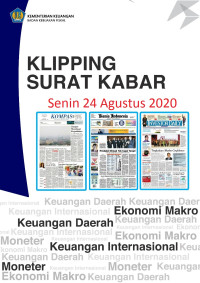 Kliping Surat Kabar, Senin 24 Agustus 2020