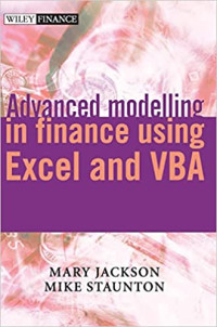 Advanced modelling in finance using excel and VBA