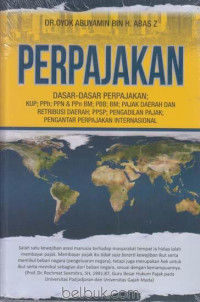 Perpajakan:dasar-dasar perpajakan; KUP; PPh; PPN & PPn BM; PBB; BM; pajak daerah dan retribusi daerah; PPSP; pengadilan pajak; pengantar perpajakan internasional