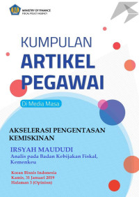 Akselerasi pengentasan kemiskinan