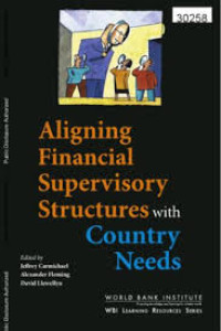 Aligning financial supervisory structures with country needs