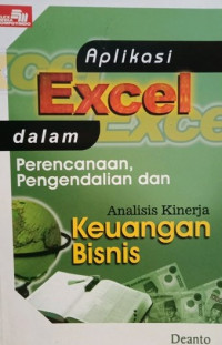 Apliklasi excel dalam perencanaan dan keaungan bisnis