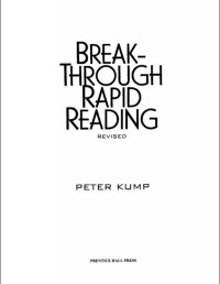 Breakthrough rapid reading