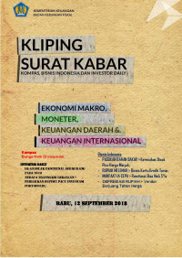 Kliping surat kabar, 12 September 2018