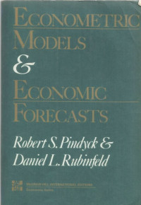 Econometric models and economic forecasts