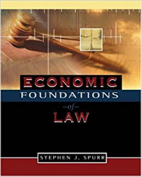 Economic foundations of law