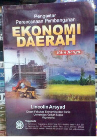 Pengantar perencanaan pembangunan ekonomi daerah