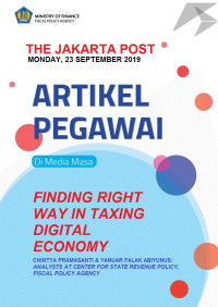 Finding right way in taxing digital economy