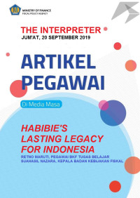 Habibie's lasting lagacy for Indonesia