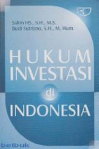 Hukum investasi di Indonesia