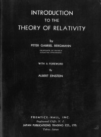 Introduction to the theory of relativity