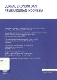 Jurnal ekonomi dan pembangunan Indonesia