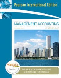 Introduction to management accounting