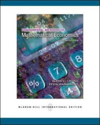 Fundamental methods of mathematical economics