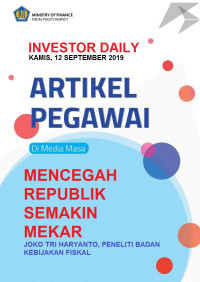 Mencegah republik semakin mekar