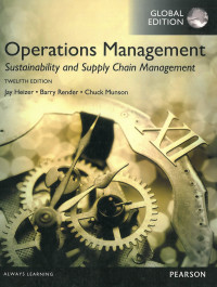 Operations management: sustainability and supply chain management