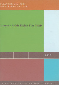 Laporan Akhir Kajian TIm PNBP