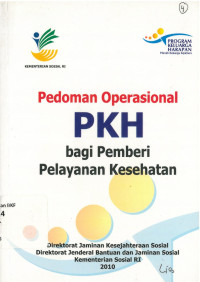 Pedoman operasional PKH bagi pemberi pelayanan kesehatan