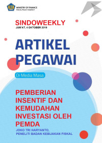 Pemberian insentif dan kemudahan investasi oleh pemda