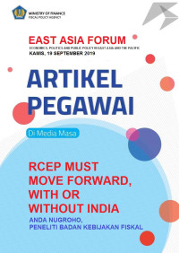 RCEP must move forward, with or without india