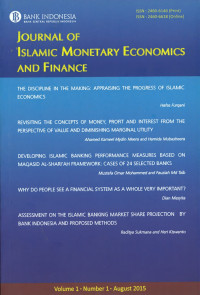 Journal Of islamic Monetary Economics and Finance