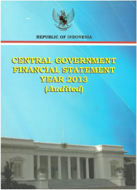 Central Government Financial Statements 
Year 2013
(Audited)