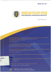 Indonesian treasury review: jurnal perbendaharaan, keuangan negara dan kebijakan publik