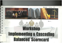 Workshop implementing and cascading balanced scorecad