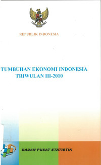 Pertumbuhan Ekonomi Indonesia Triwulan III-2010