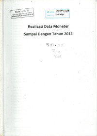 Realisasi Data Moneter Sampai Dengan Tahun 2011