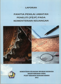 Laporan panitia penilai jabatan peneliti pada kementerian keuangan