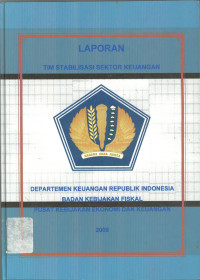 Laporan tim: stabilisasi sektor keuangan