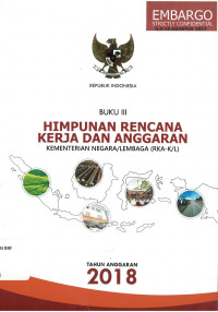 Himpunan rencana kerja dan anggaran: kementerian negara/lembaga (rka-k/l)