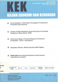 Kajian ekonomi dan keuangan