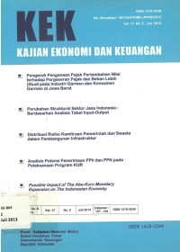 Kajian ekonomi dan keuangan