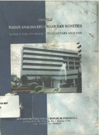 profile badan analisa keuangan dan moneter