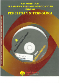 Peraturan Perundang-Undangan Bidang PENELITIAN & TEKNOLOGI