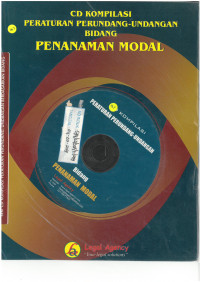 Peraturan Perundang-Undangan Bidang PENANAMAN MODAL