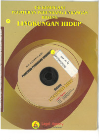 Peraturan Perundang-Undangan Bidang LINGKUNGAN HIDUP