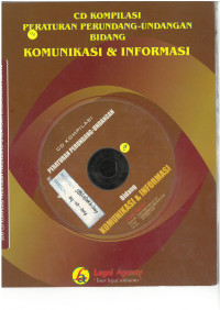 Peraturan Perundang-Undangan Bidang  KOMUNIKASI & INFORMASI