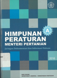 himpunan peraturan menteri pertanian