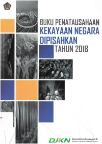 Buku penatausahaan kekayaan negara dipisahkan tahun 2018