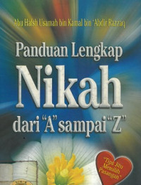 Panduan lengkap nikah dari A sampai Z